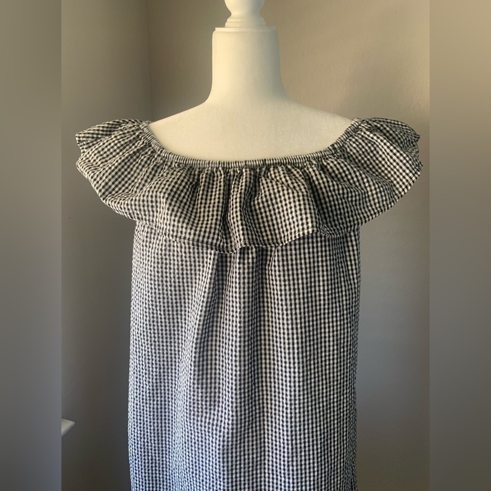 Tacera Dress Size Small Color White and Black - Picture 2 of 6